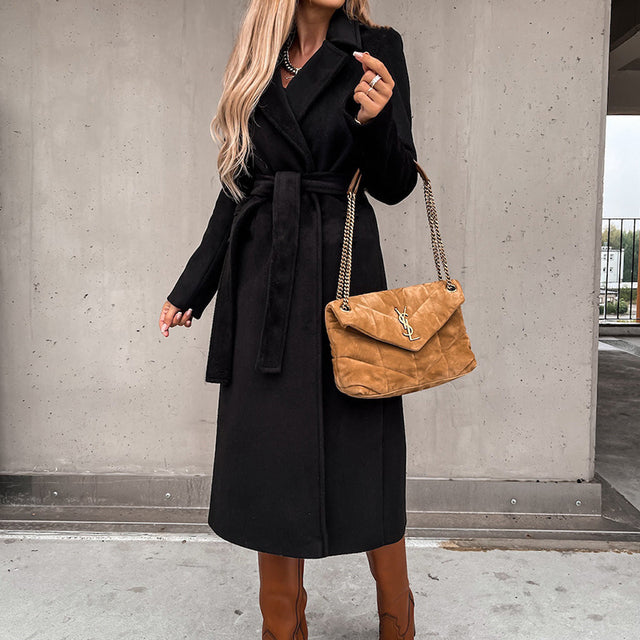 Pricilla - Manteau long élégant