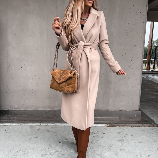 Pricilla - Manteau long élégant