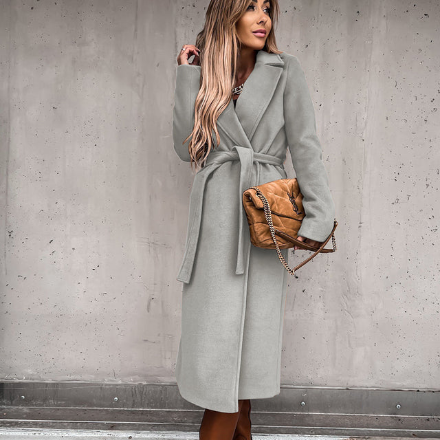 Pricilla - Manteau long élégant