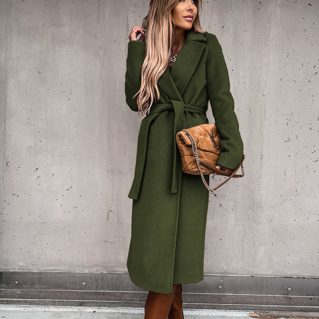 Pricilla - Manteau long élégant