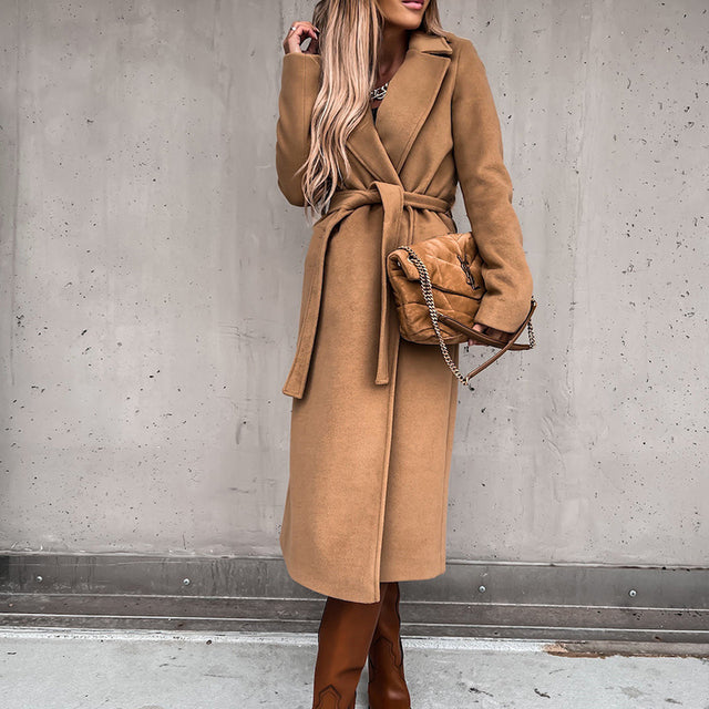 Pricilla - Manteau long élégant