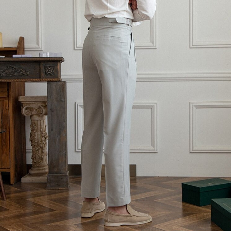 Zeke - Pantalon élégant pour homme avec boucle