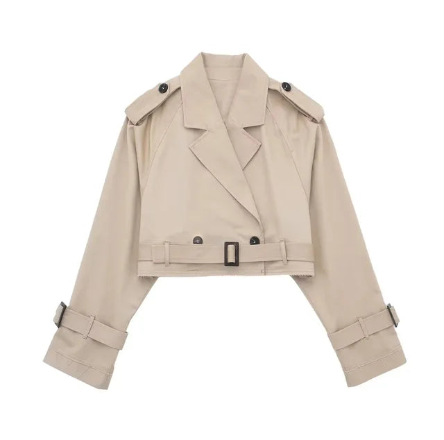 Ari - Trench coat corto chic casual