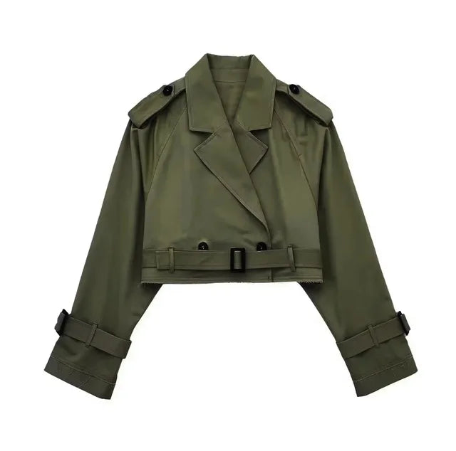 Ari - Trench coat corto chic casual