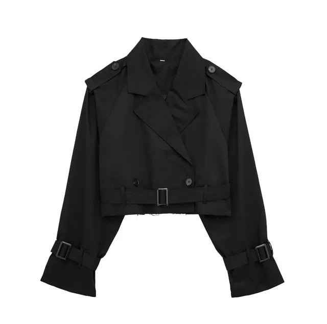 Ari - Trench coat corto chic casual