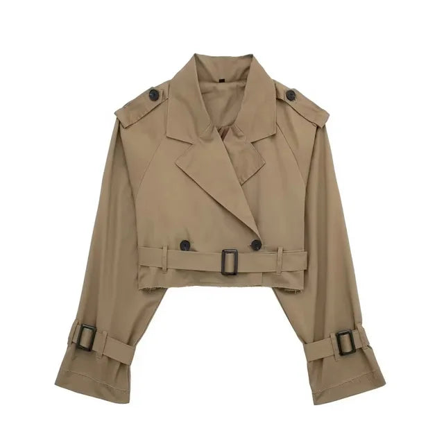 Ari - Trench coat corto chic casual