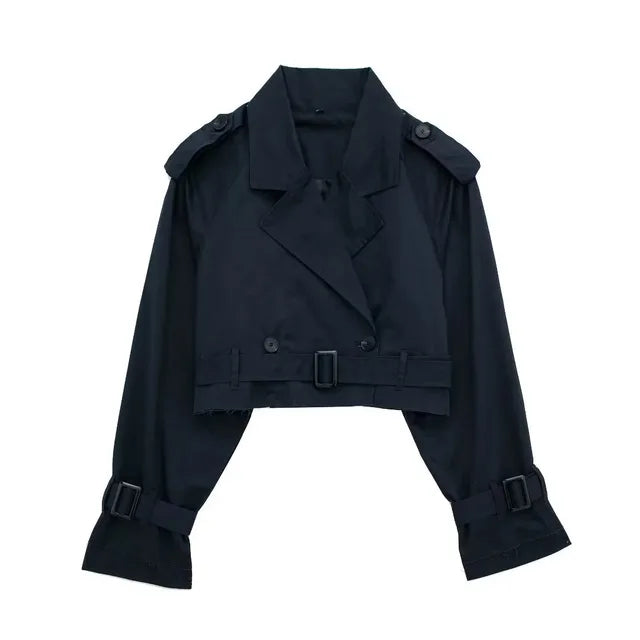 Ari - Trench coat corto chic casual
