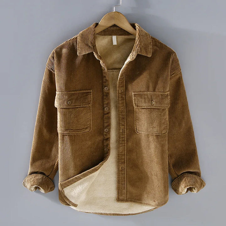 Abernathy - Men's Cord Shirt for Winter