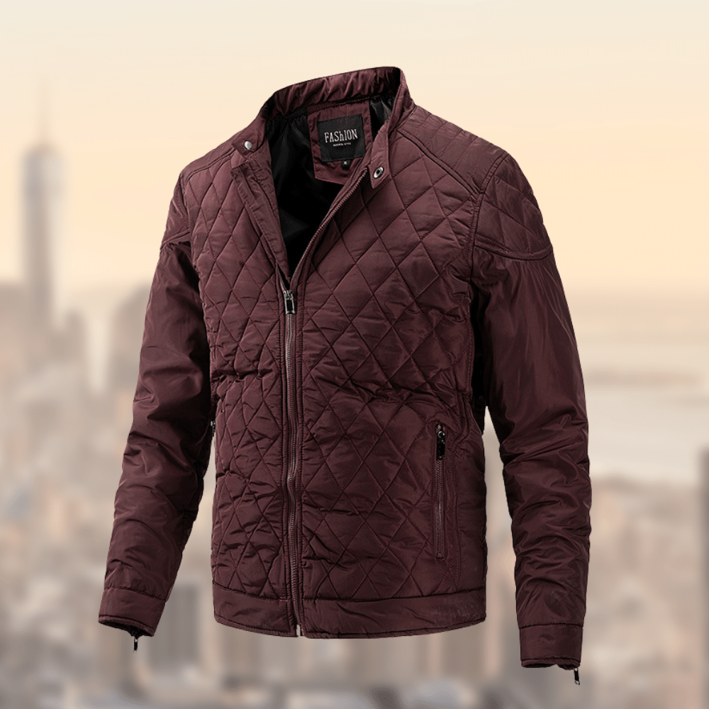 Elegante und warme Winterjacke  für Herren