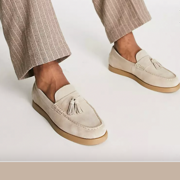 Klassische Herren Loafers aus Wildleder