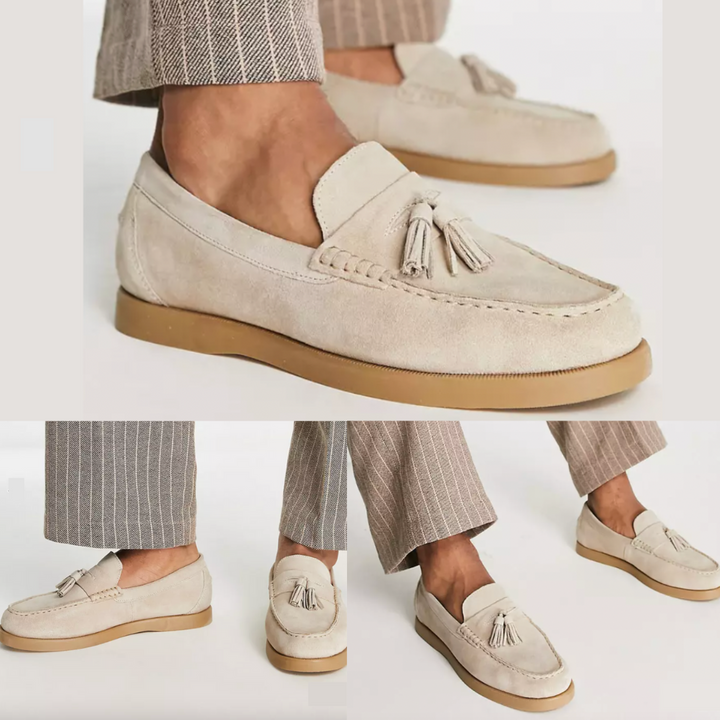 Klassische Herren Loafers aus Wildleder