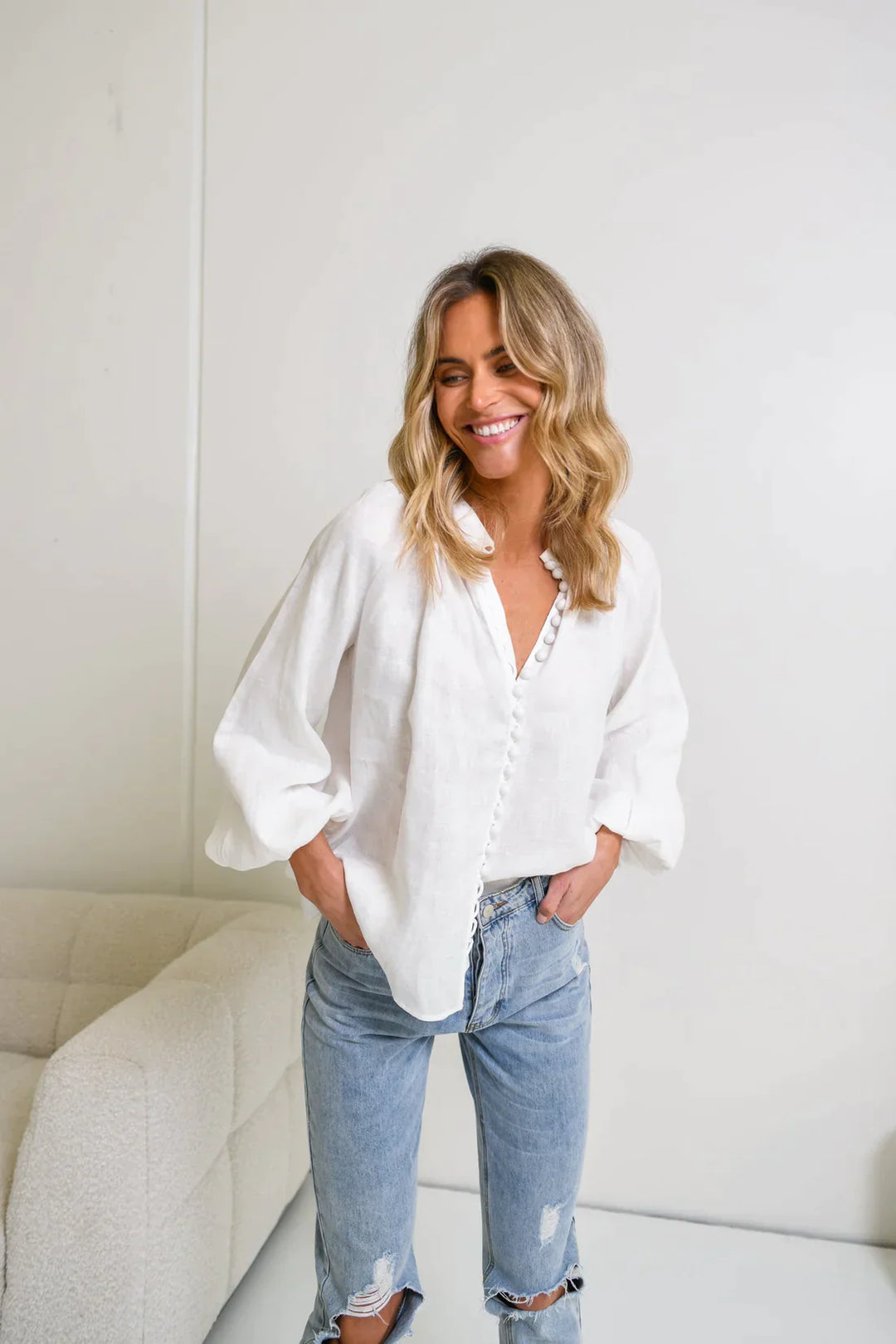 Kate - Chemise blanche