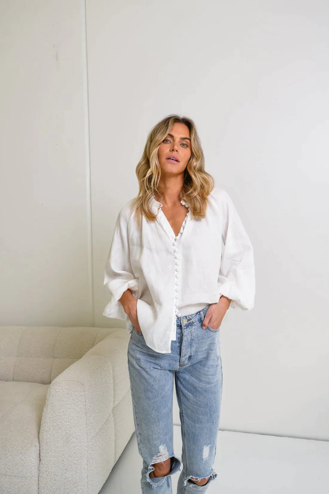 Kate - Chemise blanche