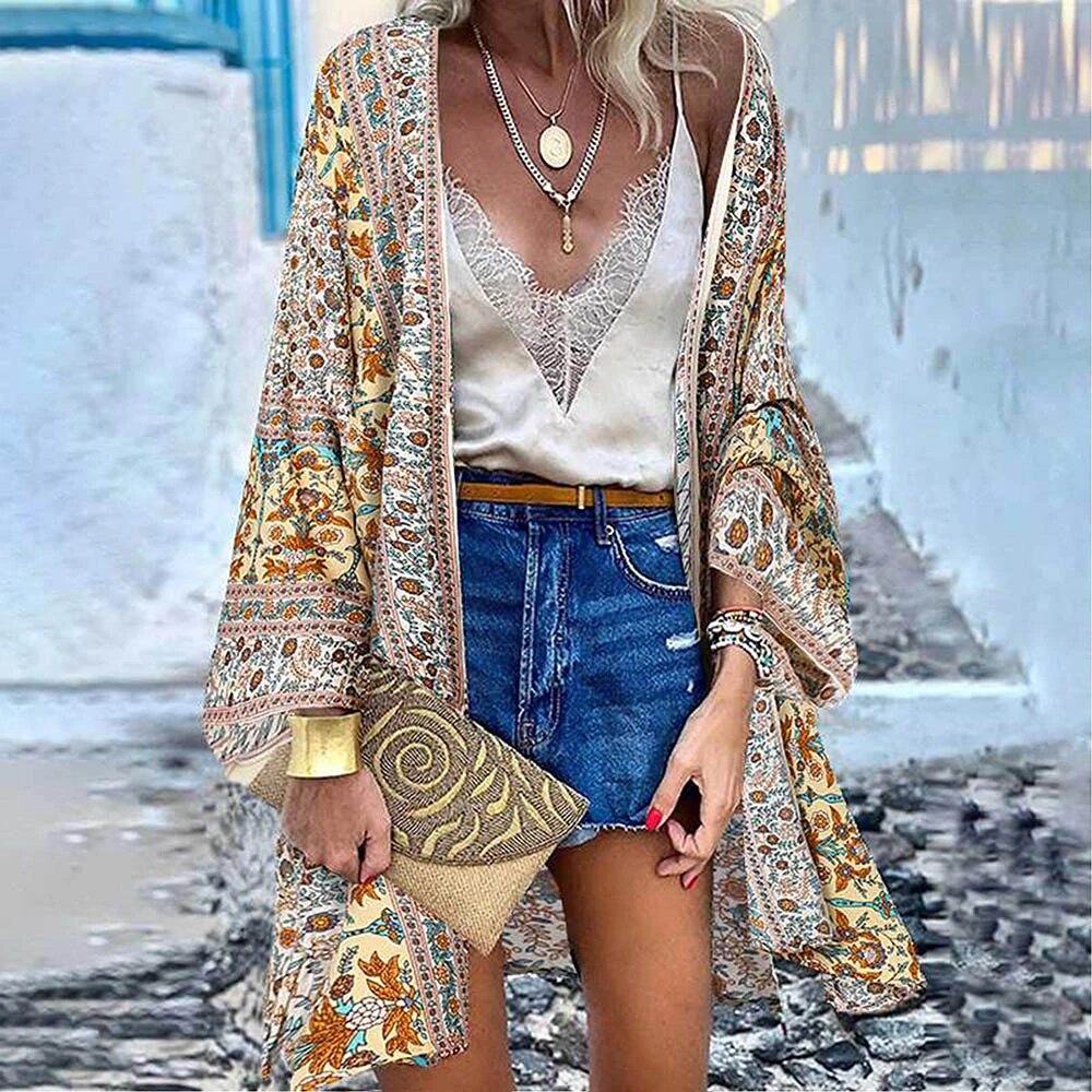 ZOEY - Survêtement style kimono bohème