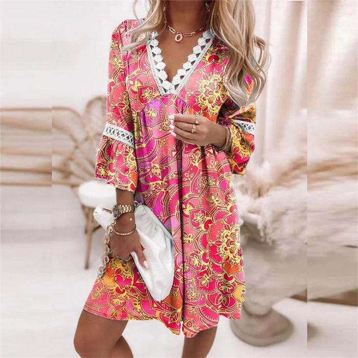 Robe à fleurs pour femmes
