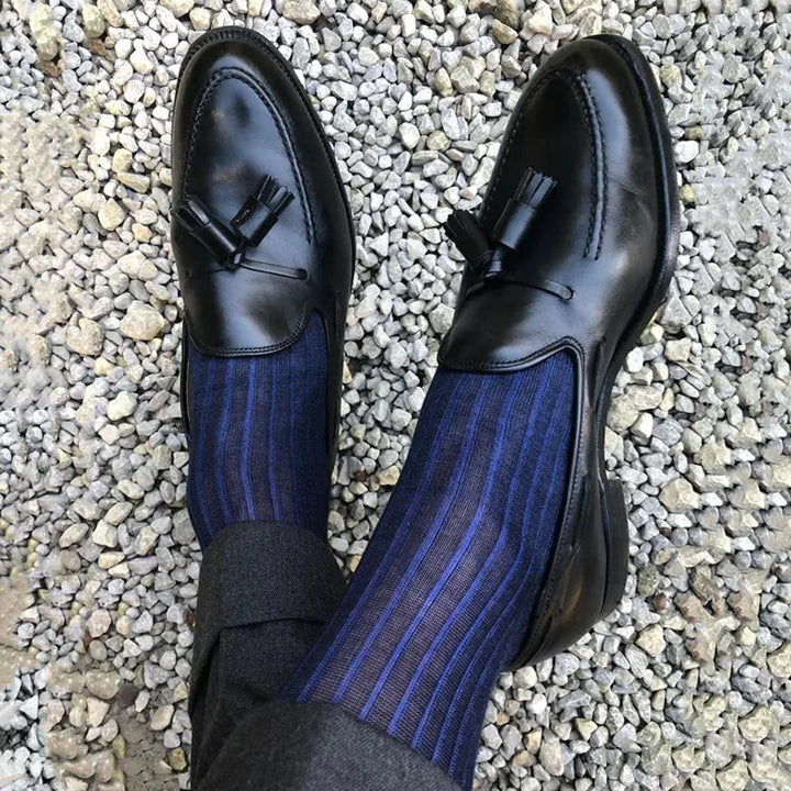 Mocassins élégants pour hommes avec détail pompon – Mocassins confortables en similicuir pour affaires, mariage et loisirs – Mocassins antidérapants au design classique