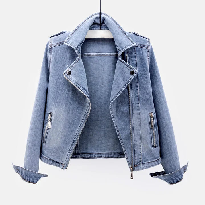 Loren - veste en denim décontractée pour femmes