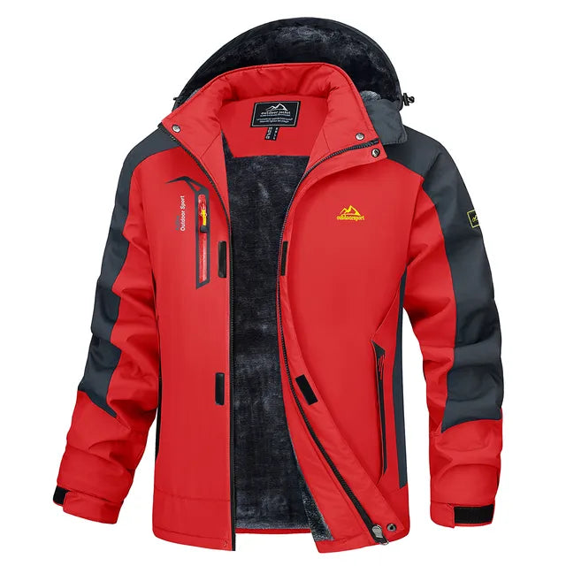 BLAZE | Veste d'hiver avec fourrure pour hommes