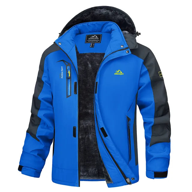 BLAZE | Veste d'hiver avec fourrure pour hommes