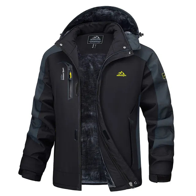 BLAZE | Veste d'hiver avec fourrure pour hommes