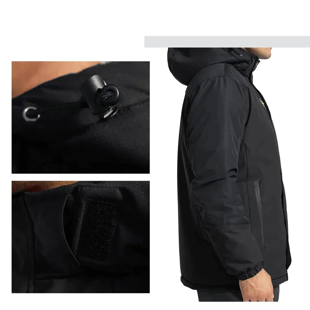 BLAZE | Veste d'hiver avec fourrure pour hommes