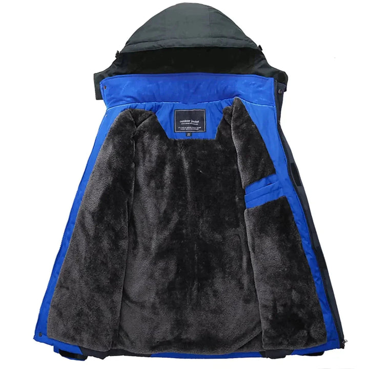 BLAZE | Veste d'hiver avec fourrure pour hommes