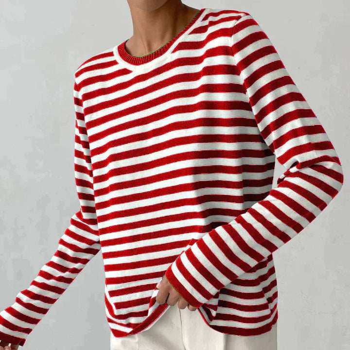 Oskar - T-shirt rayé élégant