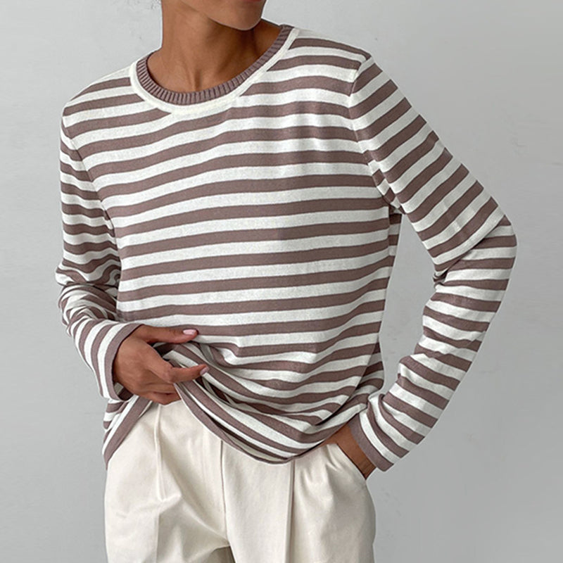 Oskar - T-shirt rayé élégant