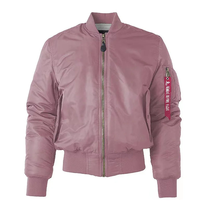 Leanna - Stilvolle Warme Bomberjacke