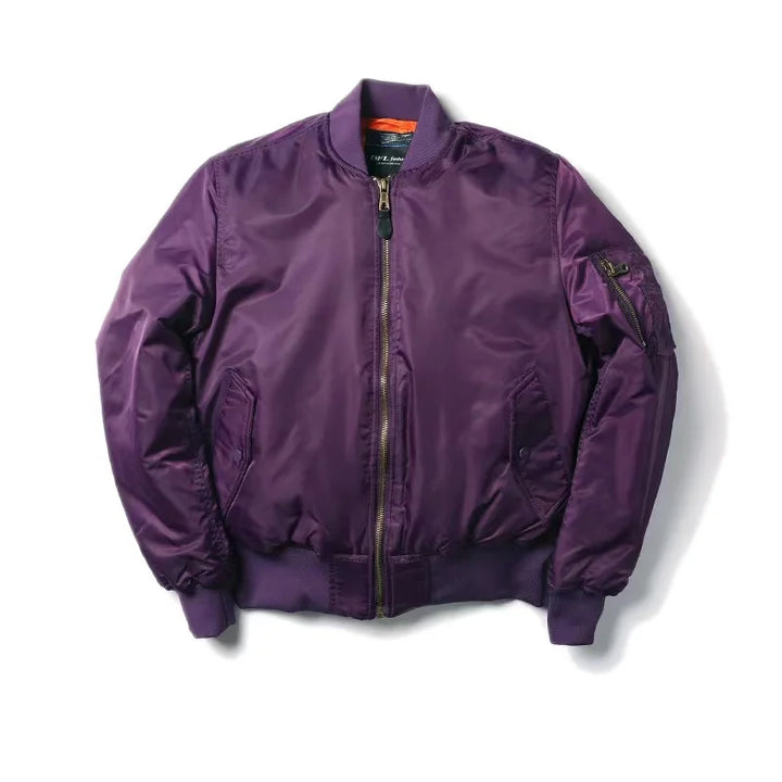 Leanna - Stilvolle Warme Bomberjacke