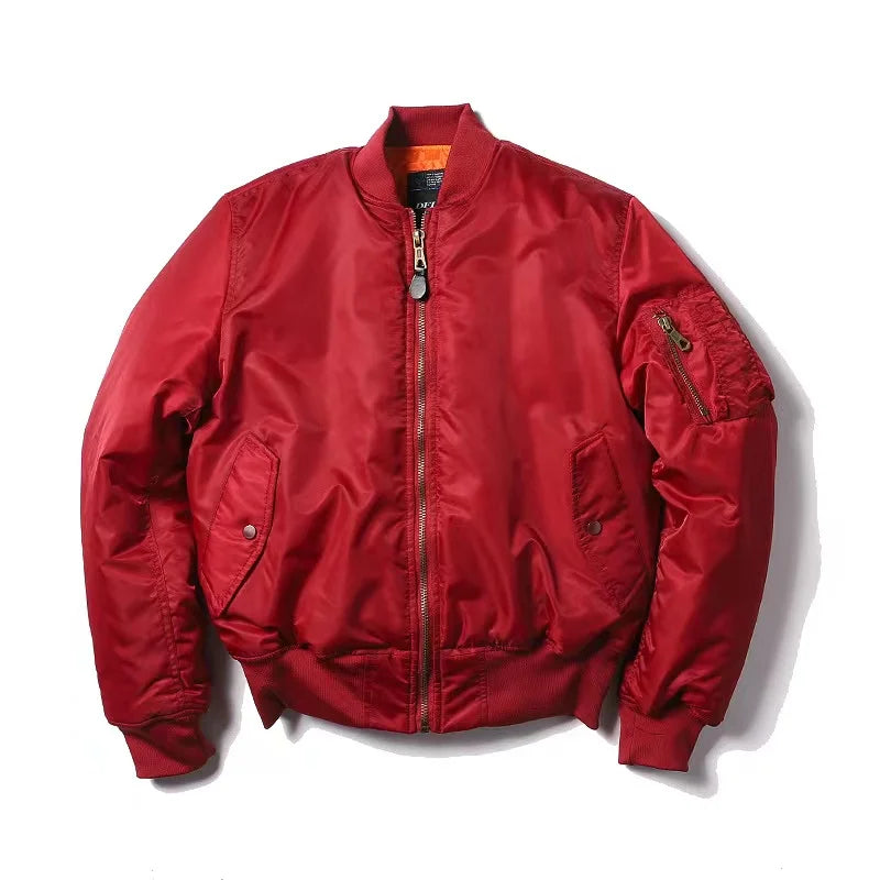Leanna - Stilvolle Warme Bomberjacke