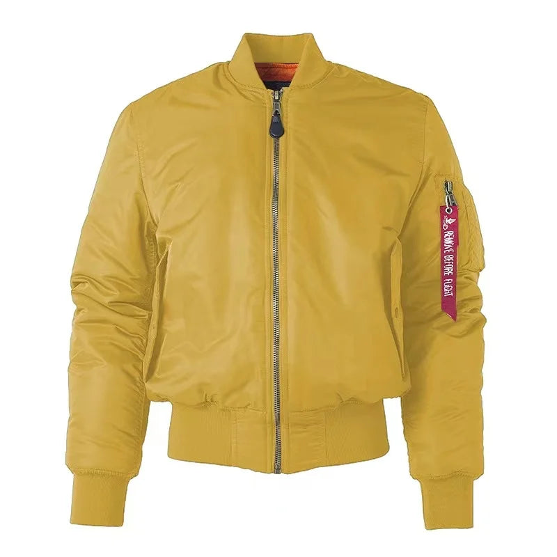 Leanna - Stilvolle Warme Bomberjacke