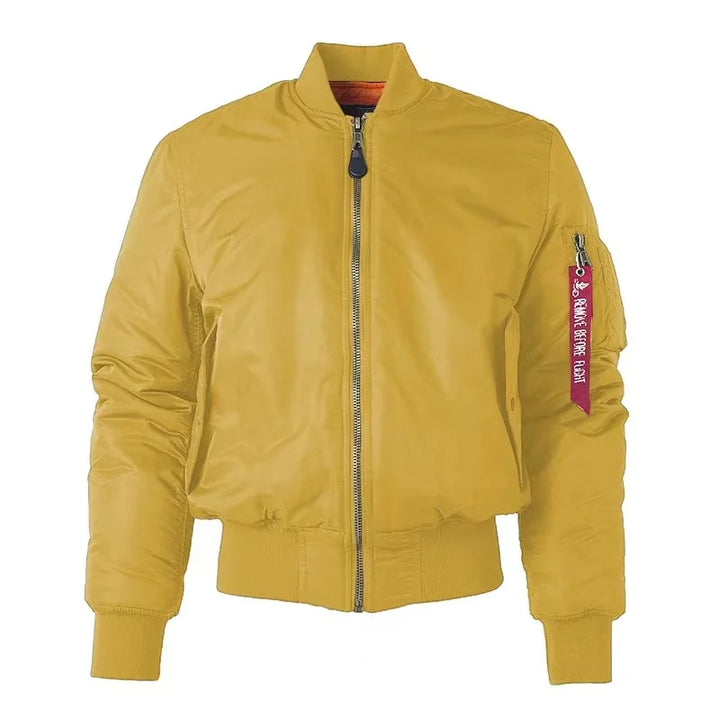 Leanna - Stilvolle Warme Bomberjacke