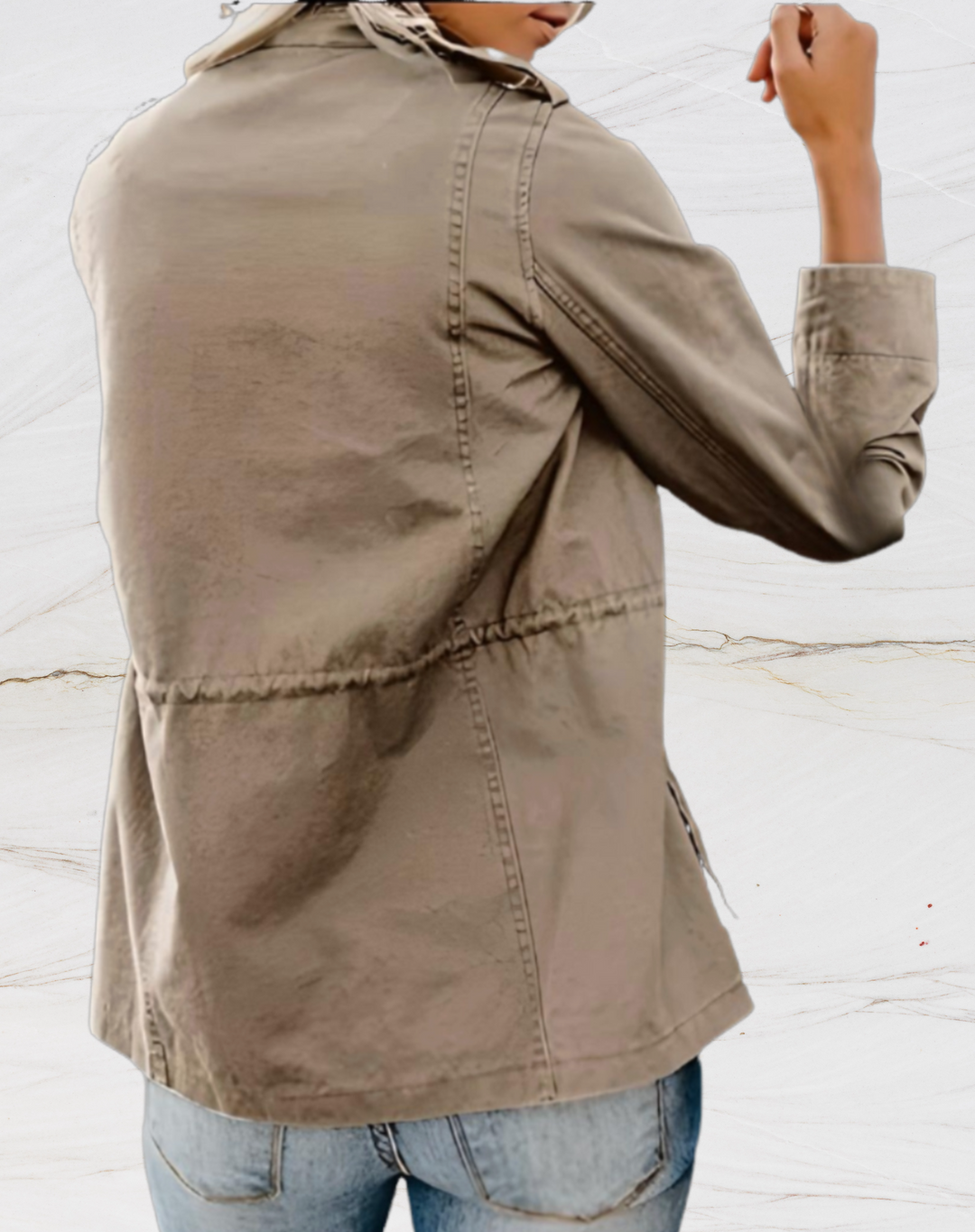 Mildred | Veste à manches longues avec quatre poches pour femmes