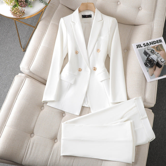 Marie | zestaw marynarka i spodnie typu blazer