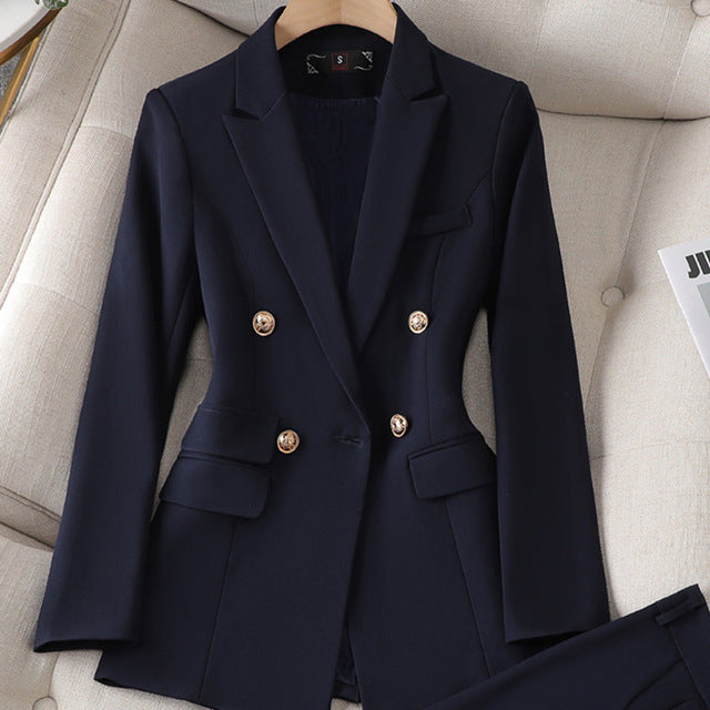 Marie | zestaw marynarka i spodnie typu blazer