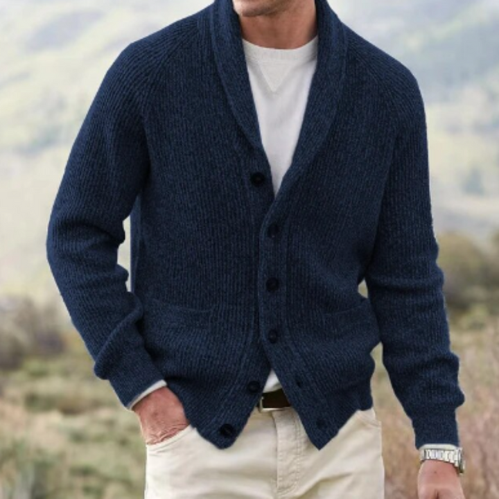Herbert | Elegante klassische Herrenstrickjacke für einen zeitlosen Look