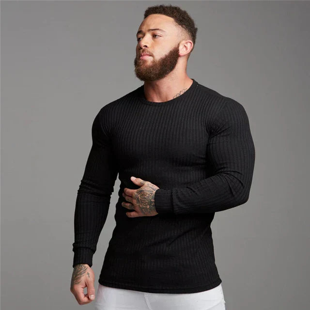 Benjamin - Camicia a maniche lunghe slim fit da uomo