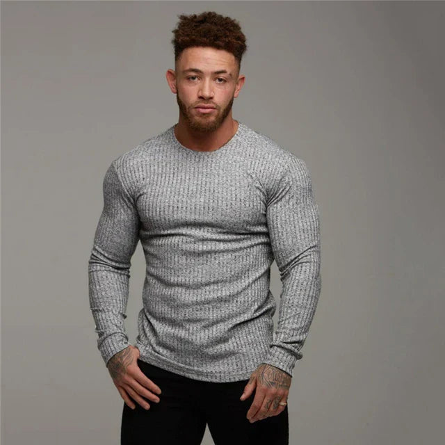 Benjamin - Camicia a maniche lunghe slim fit da uomo