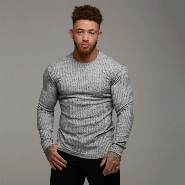 Benjamin - Camicia a maniche lunghe slim fit da uomo