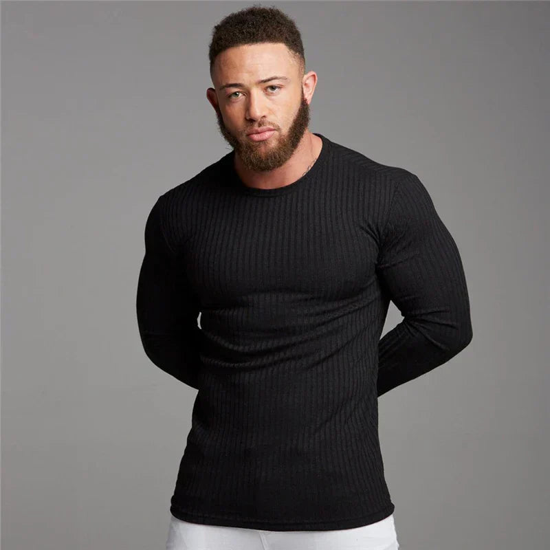 Benjamin - Camicia a maniche lunghe slim fit da uomo