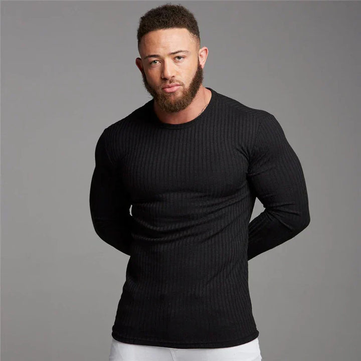 Benjamin - Camicia a maniche lunghe slim fit da uomo