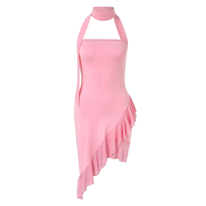 Lena - Robe d'été décontractée à col halter