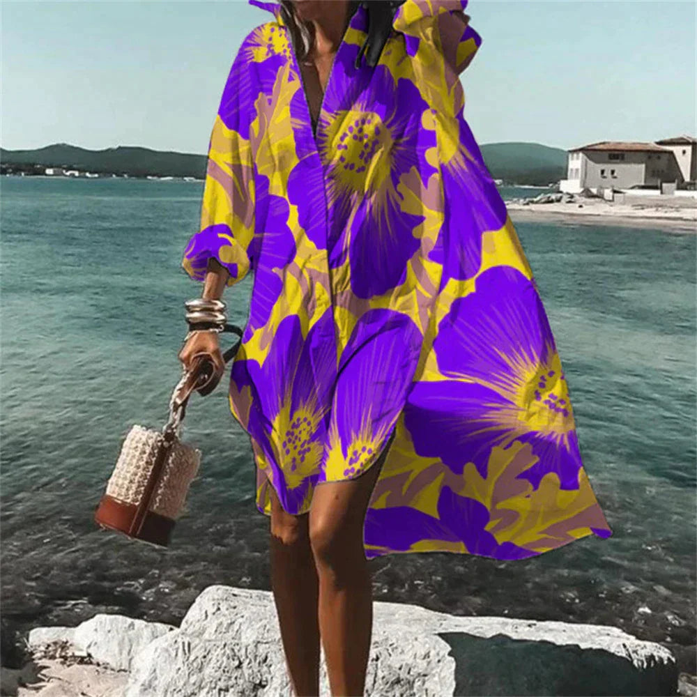 CARLY - Robe de plage stylée