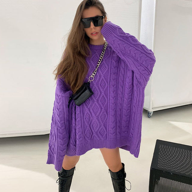 Pull en maille oversize