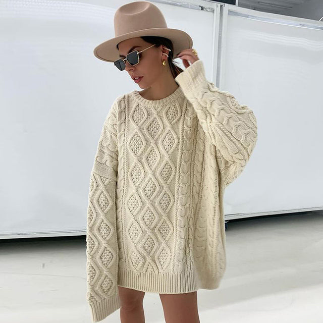 Pull en maille oversize