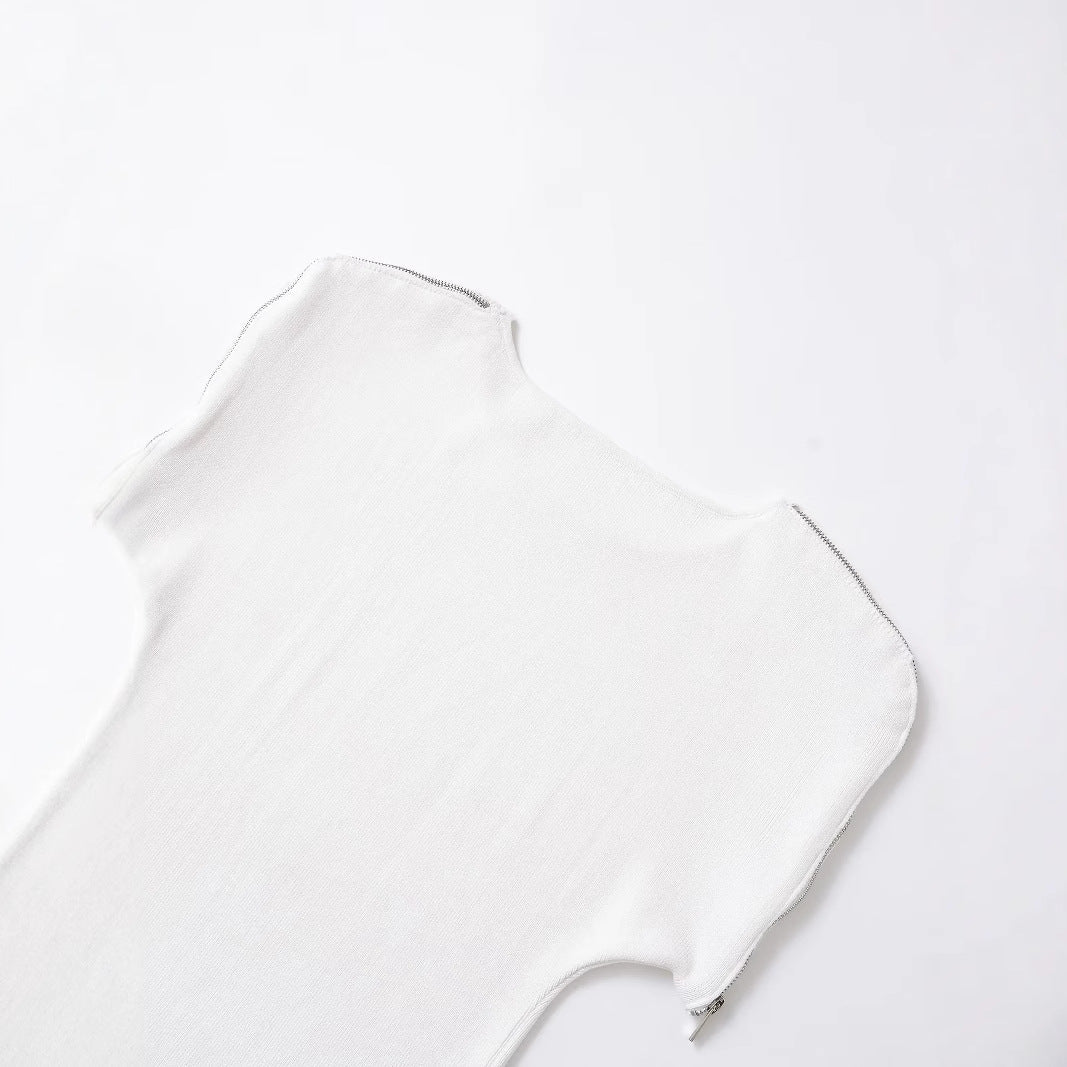 Top da donna con maniche con cerniera – Leggero, traspirante e alla moda
