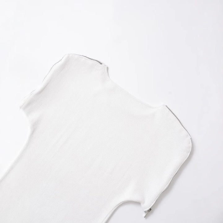 Top da donna con maniche con cerniera – Leggero, traspirante e alla moda