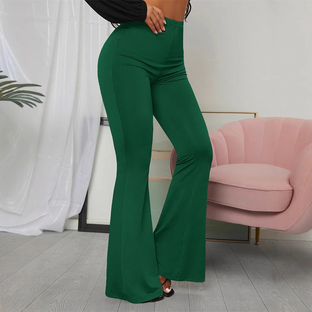 Pantaloni a zampa d'elefante da donna