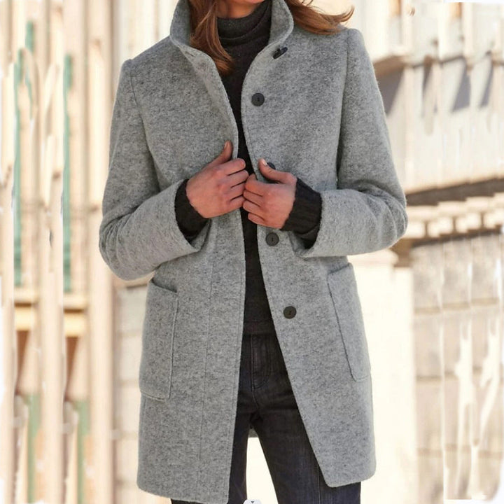 Felicity | Manteau boutonné élégant et stylé